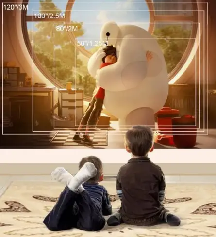 TOUMEI-C800-Portable-Home-Theater-Projector-FIG-4