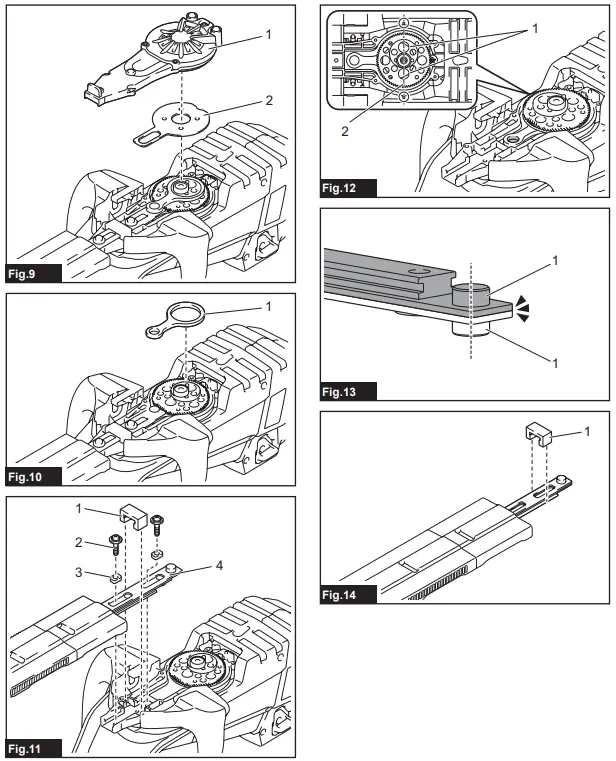 makita DUH502 Cordless Hedge Trimmer - Fig 2