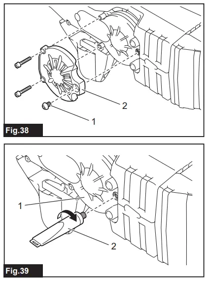 makita DUH502 Cordless Hedge Trimmer - Fig 5