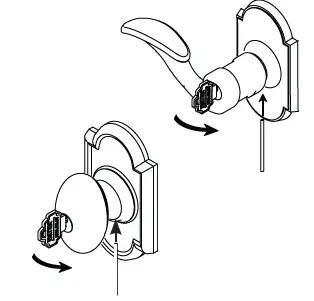 EMTEK-Key-in-Knob-Lever-Lock-with-8-Style-Rosette-Installation-fig-2