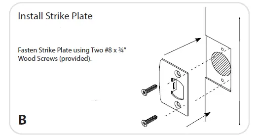 EMTEK-Key-in-Knob-Lever-Lock-with-8-Style-Rosette-Installation-fig-8