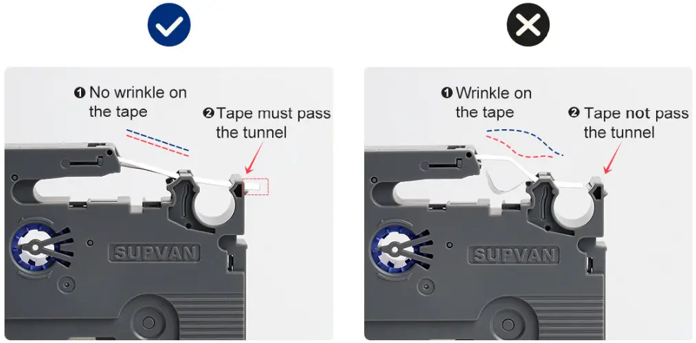 SUPVAN LP5120M Label Tape - FIGURE 1