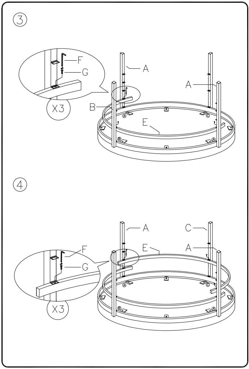 ASHLEY T171-8 Furniture Montiflyn Round Cocktail Table - fig 2
