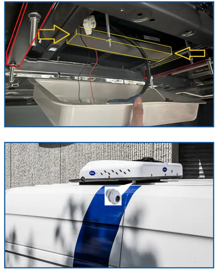 ROOFTOP RVSC 12000 BTU DC 12V RV Air Conditioning - Figure 20