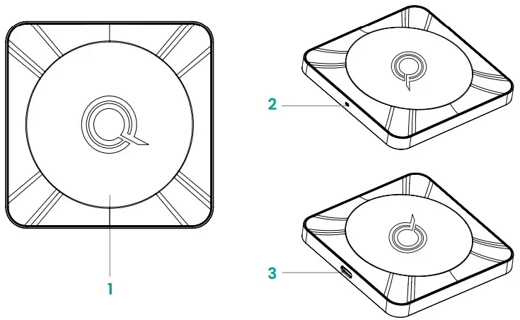 QUIKCELL POWERBASE Premium Wireless Charging Pad - Figure 2