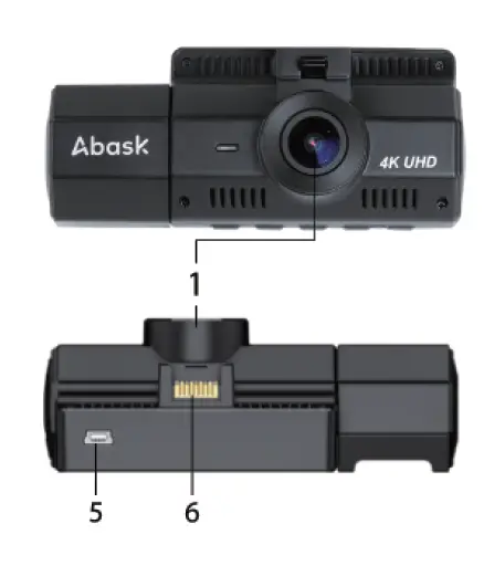 ABASK A8-Ultra-HD-4K-Dash-Camera -FIG- (4)