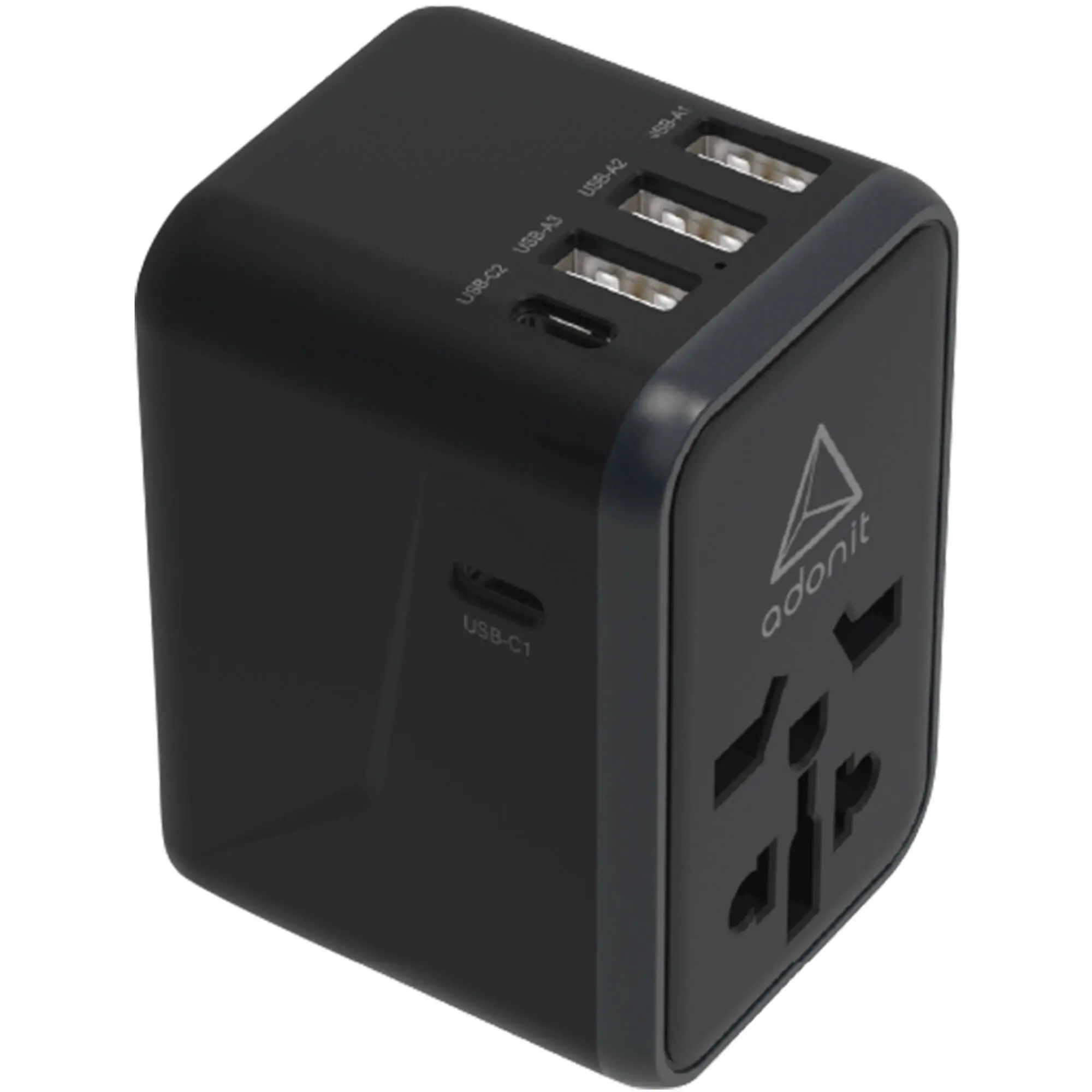 adonit PD-3A2C 61W Universal World Travel Adapter