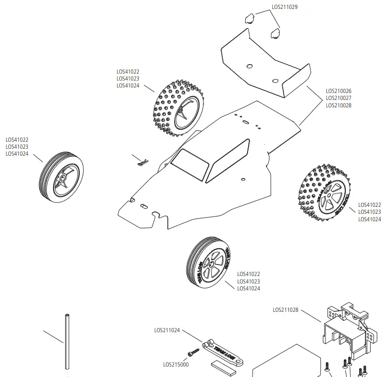 Astra MINI JRX2 2WD Buggy Brushed RTR Blue 2.4Ghz Inkl-fig13