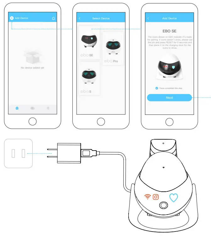 enabot EBO SE Wobbly Robotic Pet Camera - fig 1
