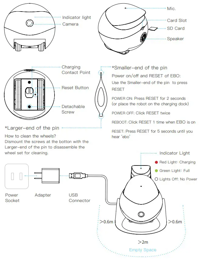 enabot EBO SE Wobbly Robotic Pet Camera - fig 5