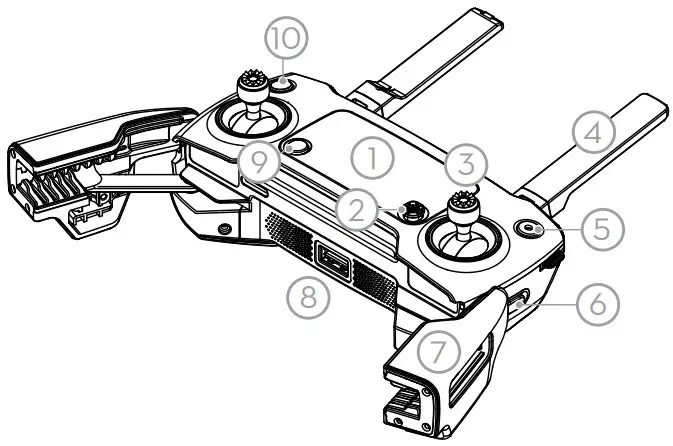 dji Mavic Pro AIR MAVIC MINI Drone - Remote Controller 1