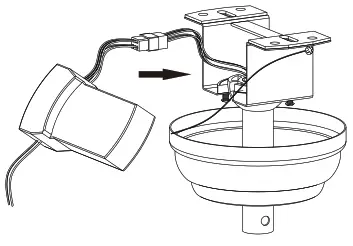 SILJOY CFL-8432 52-Inch Crystal Ceiling Fan - 9