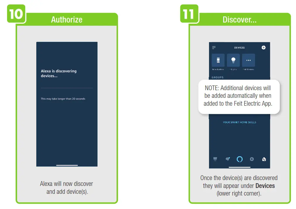 Feit Alexa - Siri - Google Assistant Setup - CONNECTING TO ALEXA 4