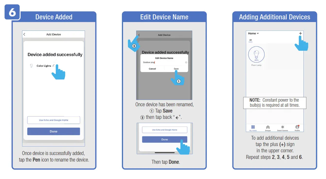 Feit Alexa - Siri - Google Assistant Setup - SMART BULB SETUP 4