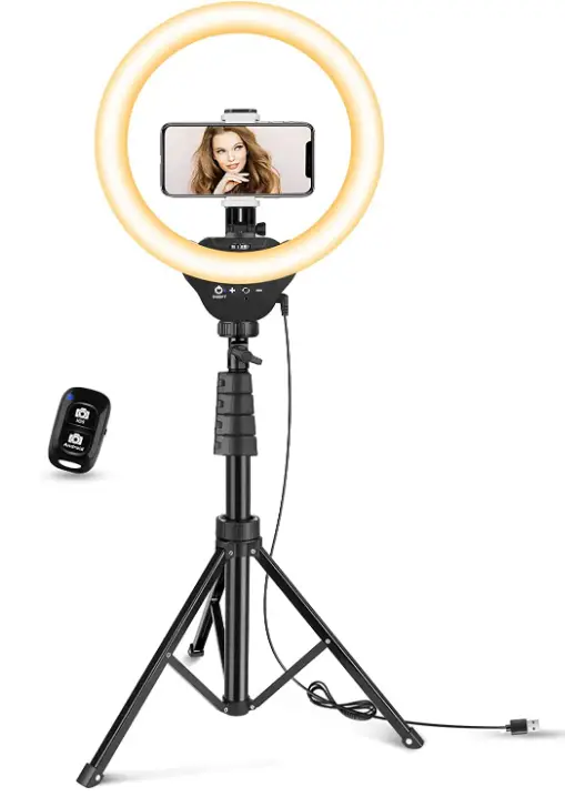 Aureday-MINI-Coms-12-Inch-LED-Ring-Light-with-Stand-Product