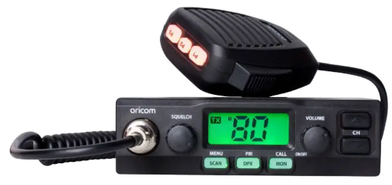 oricom UHF028PNP Channel UHF CB Radio Citizen Band Radio -
