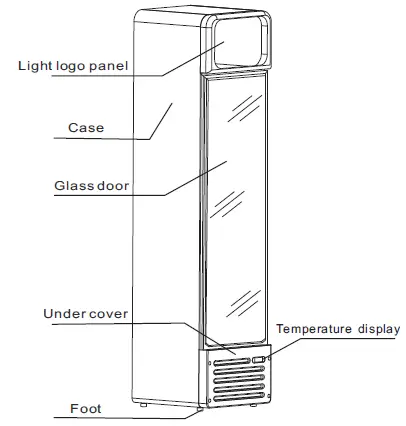 Adexa-SC135BG-Display-Cooler-FIG-1