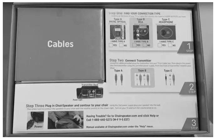 ChairSpeaker CS2.0 Instructions -ChairSpeaker CS2.0 Instructions