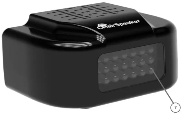 ChairSpeaker CS2.0 Instructions - Output Panel