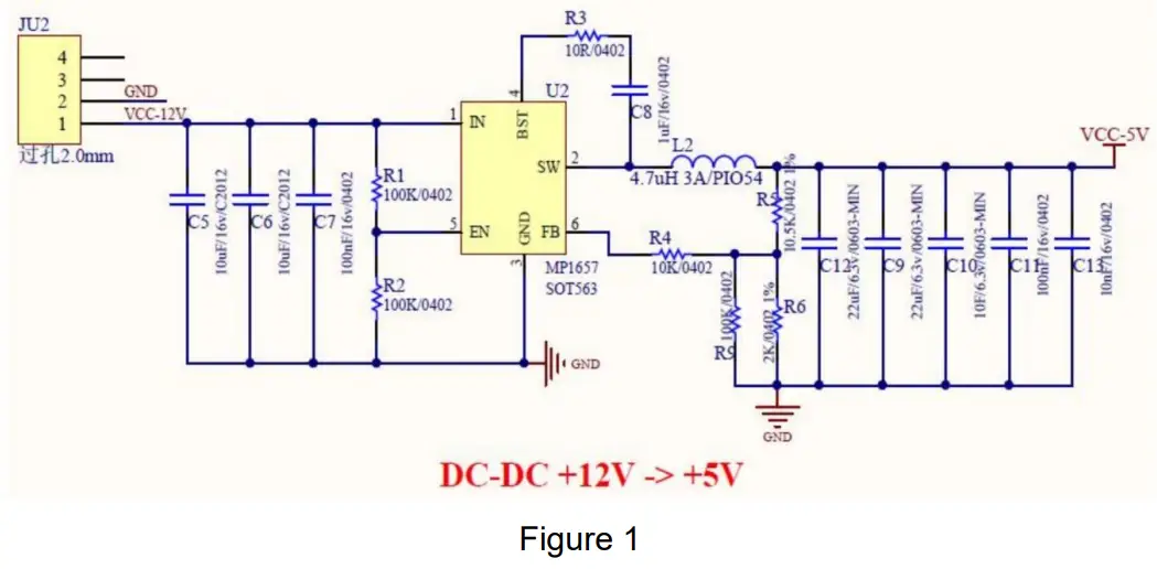 Seeed Studio MR60BHA1 mmWave Breathing and Heartbeat Module - Power supply