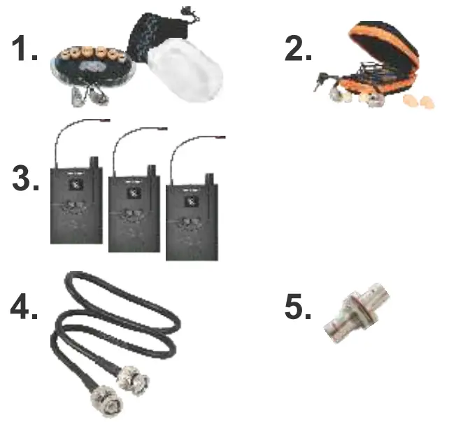 GALAXY AUDIO AS-950 Wireless Personal Monitor- 1