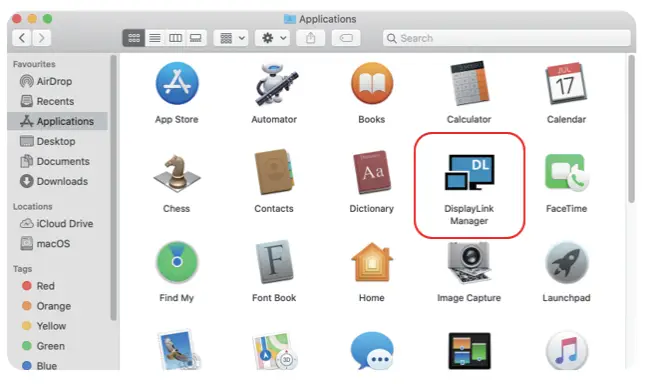 Dolovo RU17A H2V Docking Station for MacBook Windows USB C Laptop - Apps 12