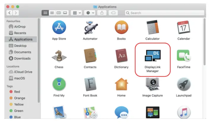 Dolovo RU17A H2V Docking Station for MacBook Windows USB C Laptop - Apps 6