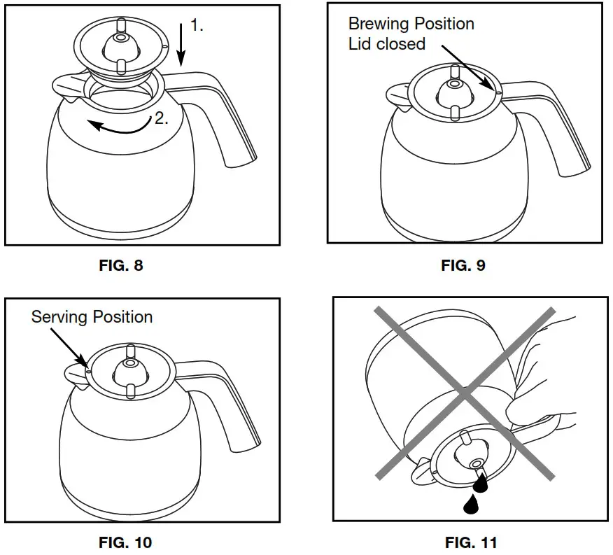 Capresso 10-Cup Programmable Coffee Maker-- Coffee Maker C