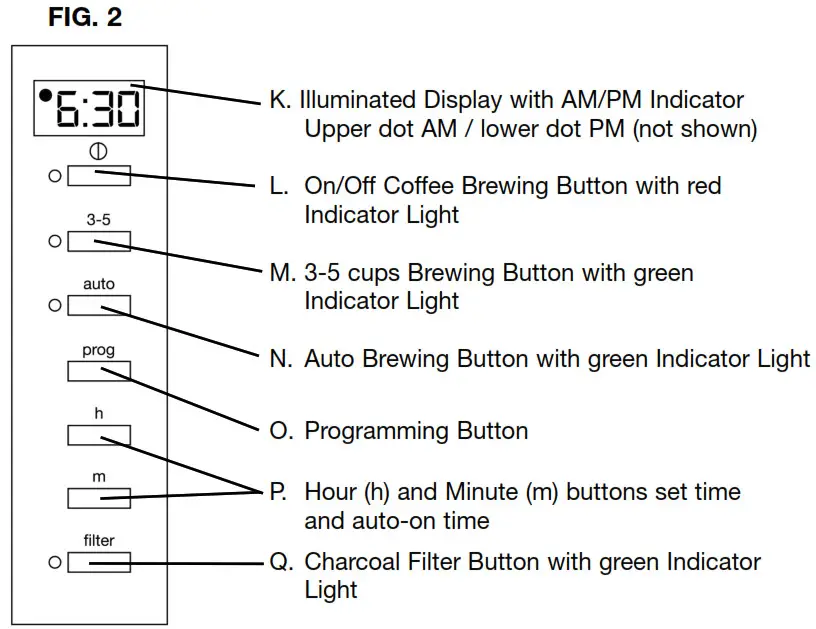 Capresso 10-Cup Programmable Coffee Maker-- Coffee Maker CM30