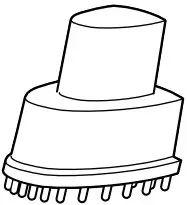 Pet Hair Nozzle Tool