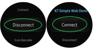 KOAMTAC Bluetooth Barcode Scanner or 1D Laser - Connect KDC with Gear S3 3