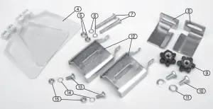 DRAPER 83420 LD150 150mm 150W Bench Grinder - pakage