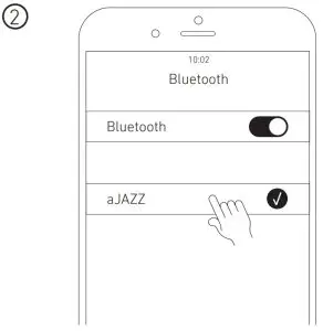 KREAFUNK aJAZZ Elegant Bluetooth Speaker - aJAZZ starts