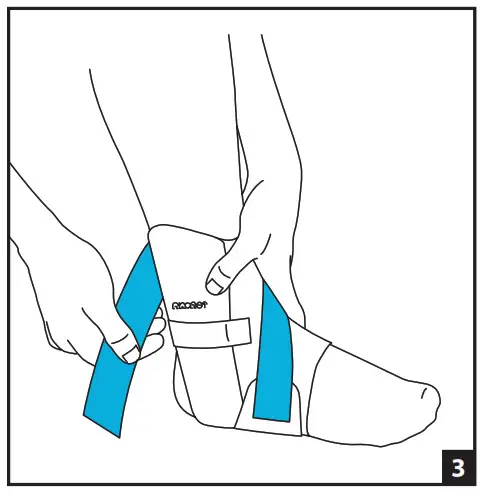 DJO 81 02MXSL Airsport Ankle Brace- 3