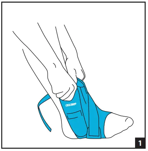 DJO 81 02MXSL Airsport Ankle Brace