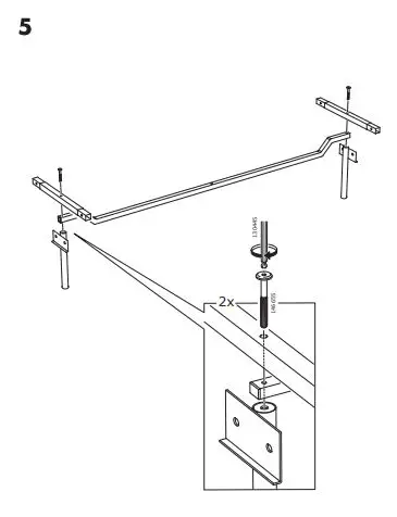 IKEA SLATTUM Upholstered Bed Frame fig5