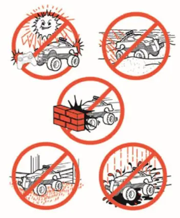 New Bright Industrial G21H2RRHW Toy Transmitter- PROPER USE AND CARE