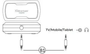 XRocker BI18L 090200 AdU 2 1 Wireless Gaming Chair - WIRELESS CONNECTION