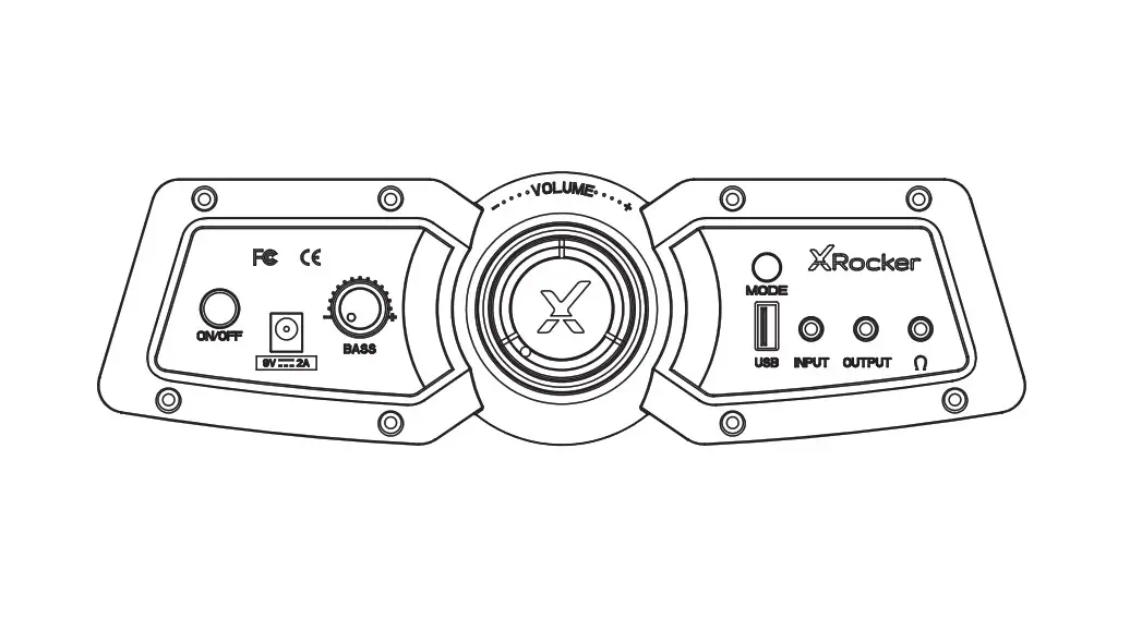 Xrocker Bi18l-090200-adu 2.1 Wireless Gaming Chair User Manual