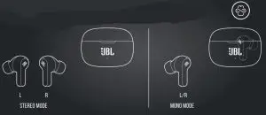 JBL Vibe 200 TWS True Wireless In Ear Headphones - DUAL CONNECT