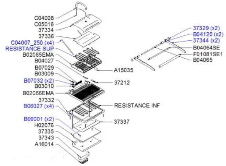 EQUiPEX 569-PANINIPREMIUM1G Panini Premium Machines FIG 1