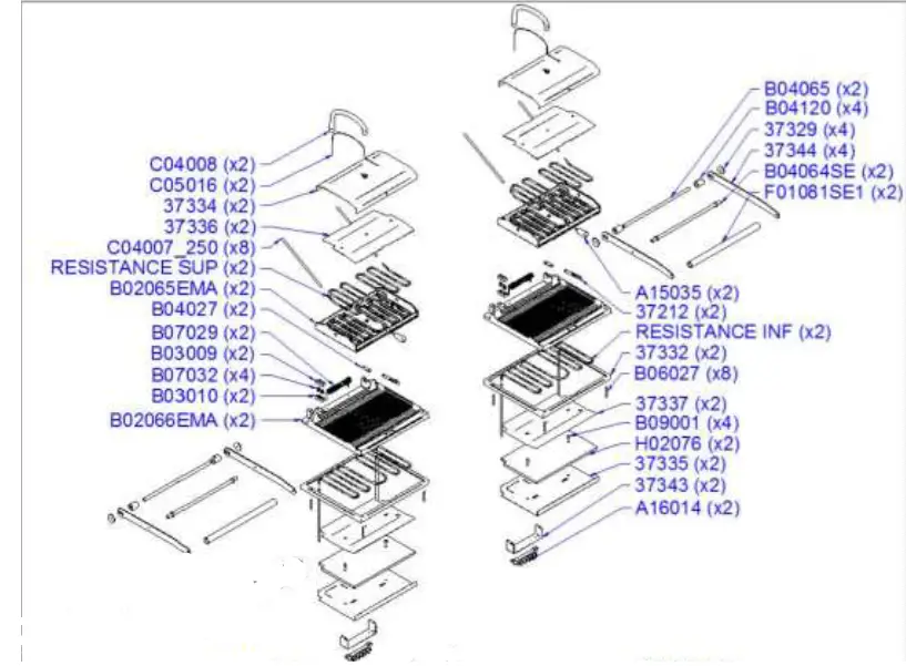 EQUiPEX 569-PANINIPREMIUM1G Panini Premium Machines FIG 7
