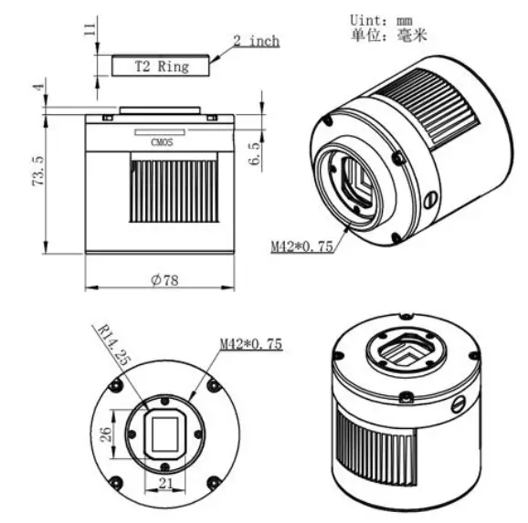 ZWO ASI294 MC Pro Color ASI Camera fig 30