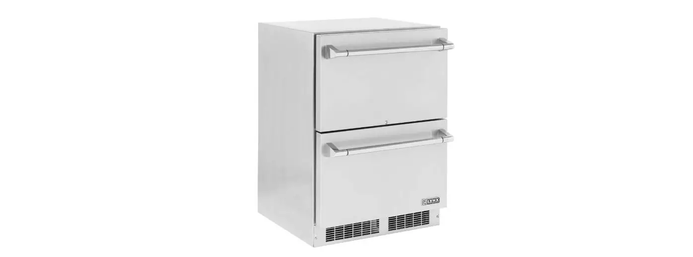Lynx Ln24dwr 24 Inch Stainless Steel Outdoor Two-drawer Refrigerator User Guide