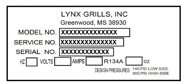 LYNX LN24DWR 24 Inch Stainless Steel Outdoor Two-Drawer Refrigerator fig 1
