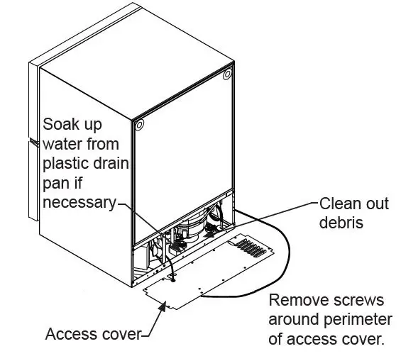 LYNX LN24DWR 24 Inch Stainless Steel Outdoor Two-Drawer Refrigerator fig 14