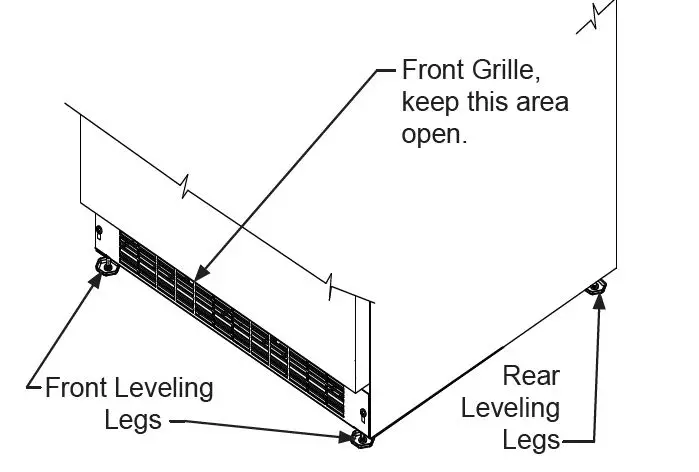 LYNX LN24DWR 24 Inch Stainless Steel Outdoor Two-Drawer Refrigerator fig 2