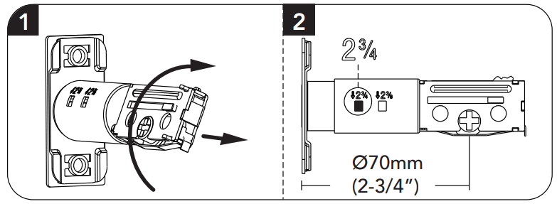 SCHLAGE 381368 Ease S1 Keyless Smart Deadbolt - fig
