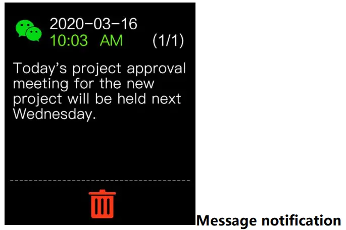 Amszke NK15 Smart Watch - device 1