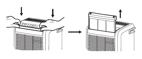 Honeywell DH45W 45 Pint Dehumidifier 12